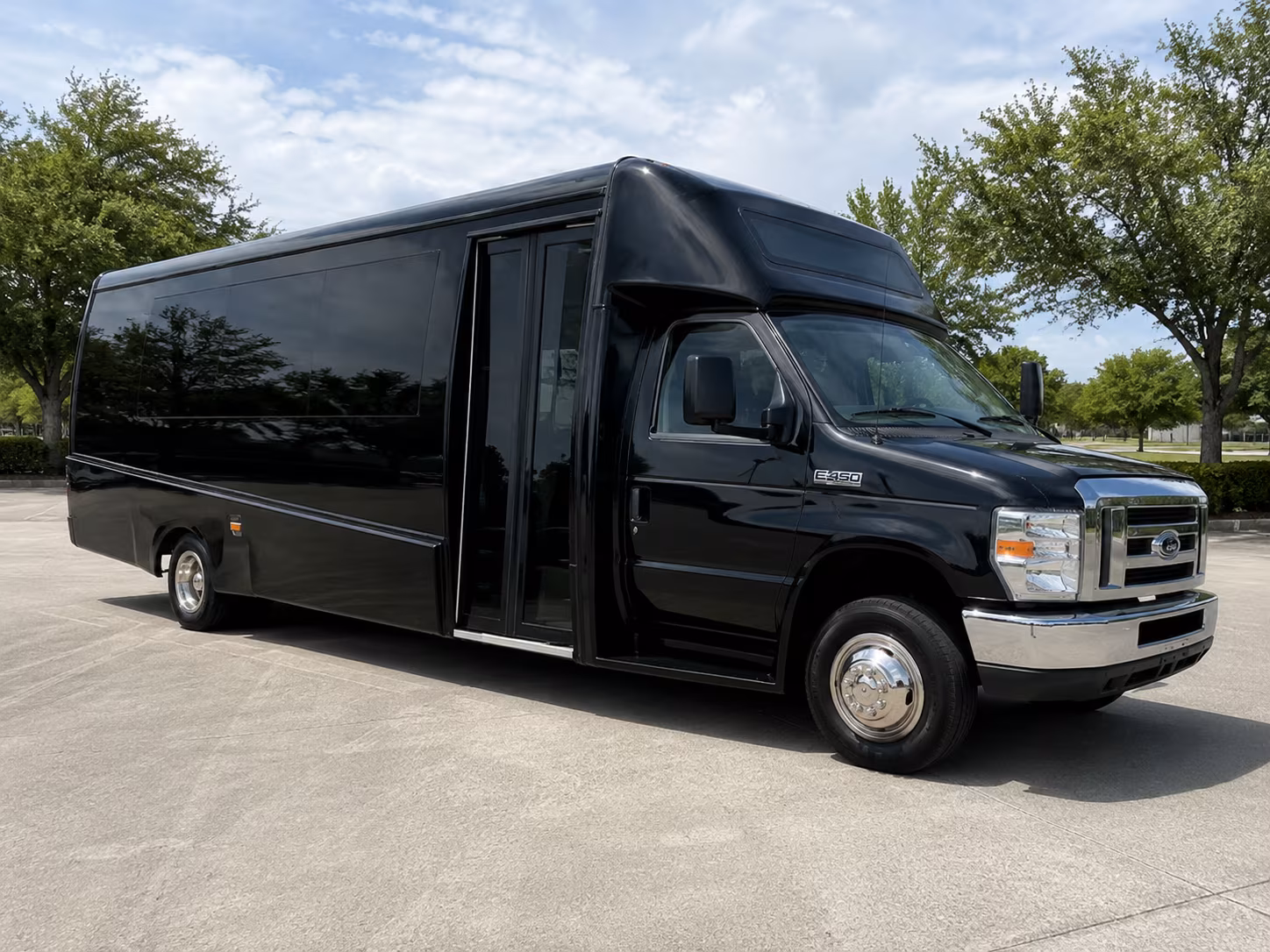 Coral Springs Airport Shuttle & Transportation party bus interior