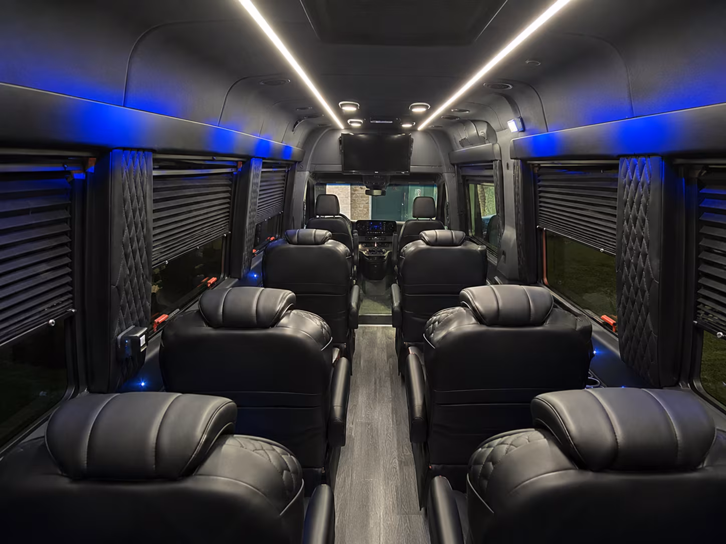 Coral Springs Airport Shuttle & Transportation party bus exterior