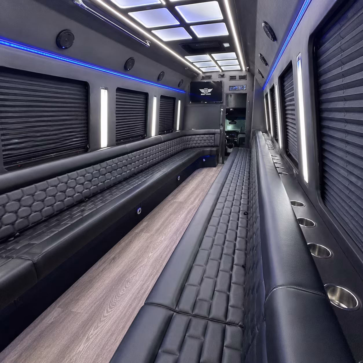 Coral Springs Birthday, Sweet 16, & Quinceañera Transportation onboard seating