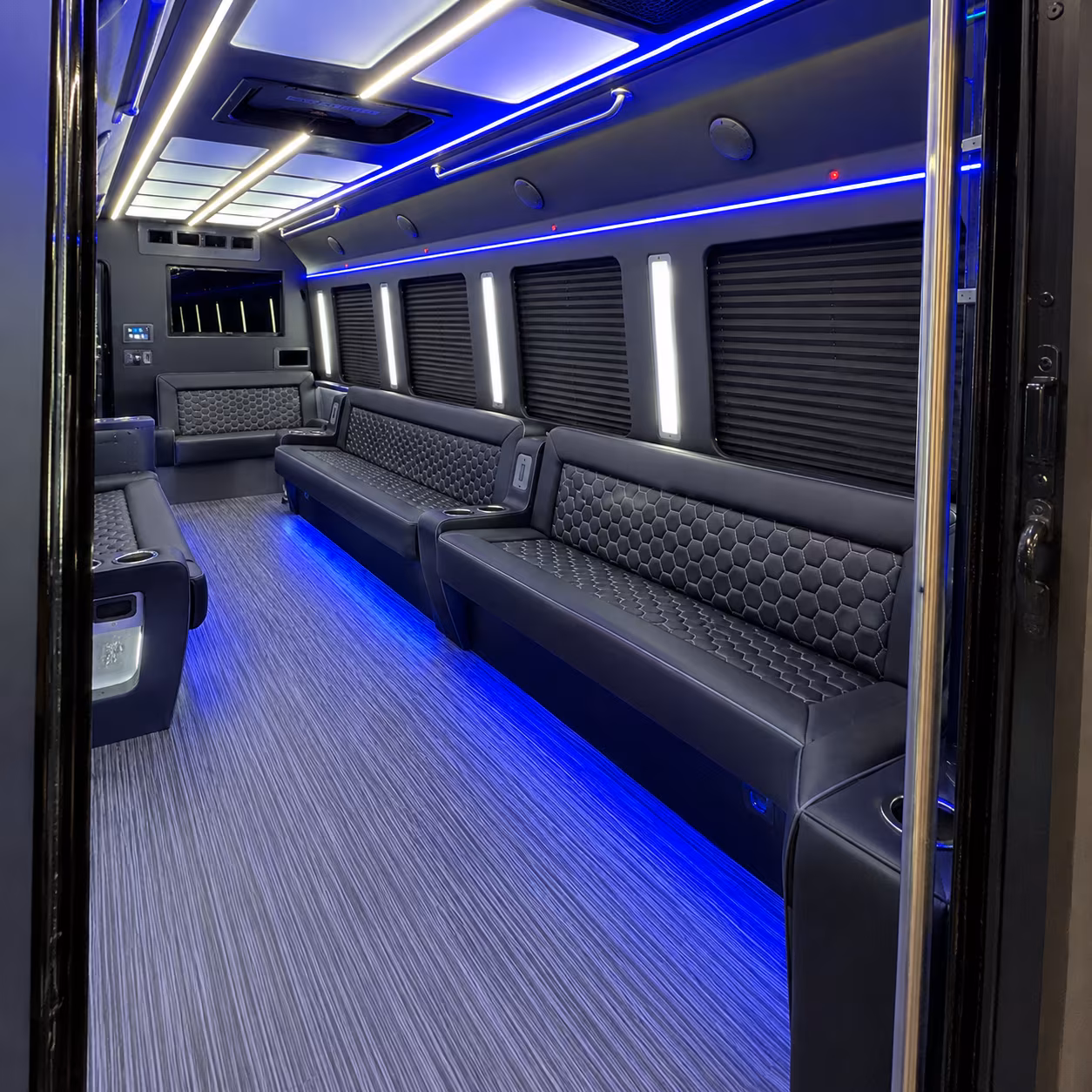 Coral Springs Concert & Music Festival Transportation party bus exterior