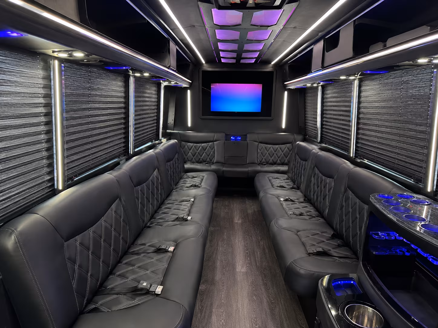 Coral Springs Concert & Music Festival Transportation party bus exterior