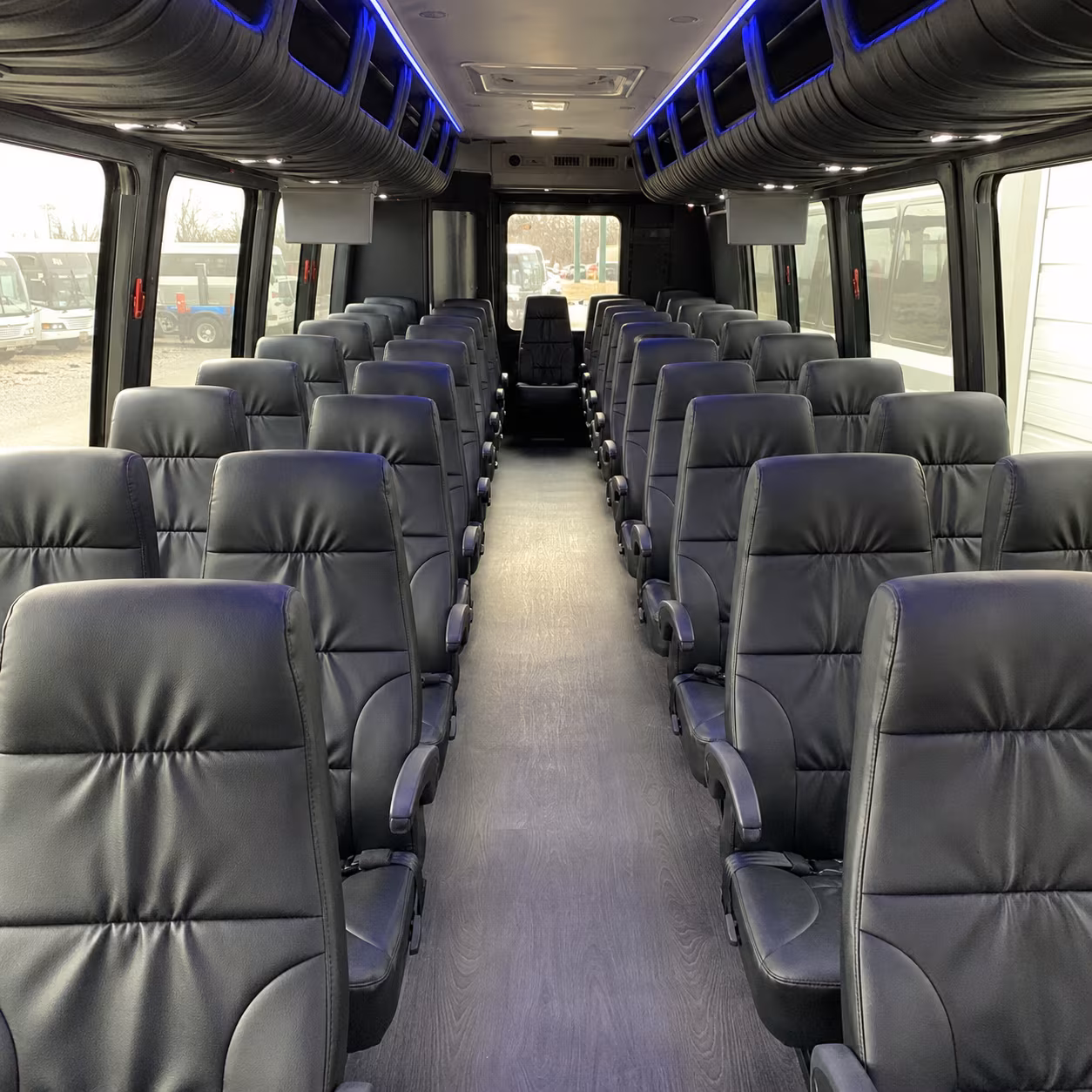 Coral Springs Corporate Transportation party bus exterior