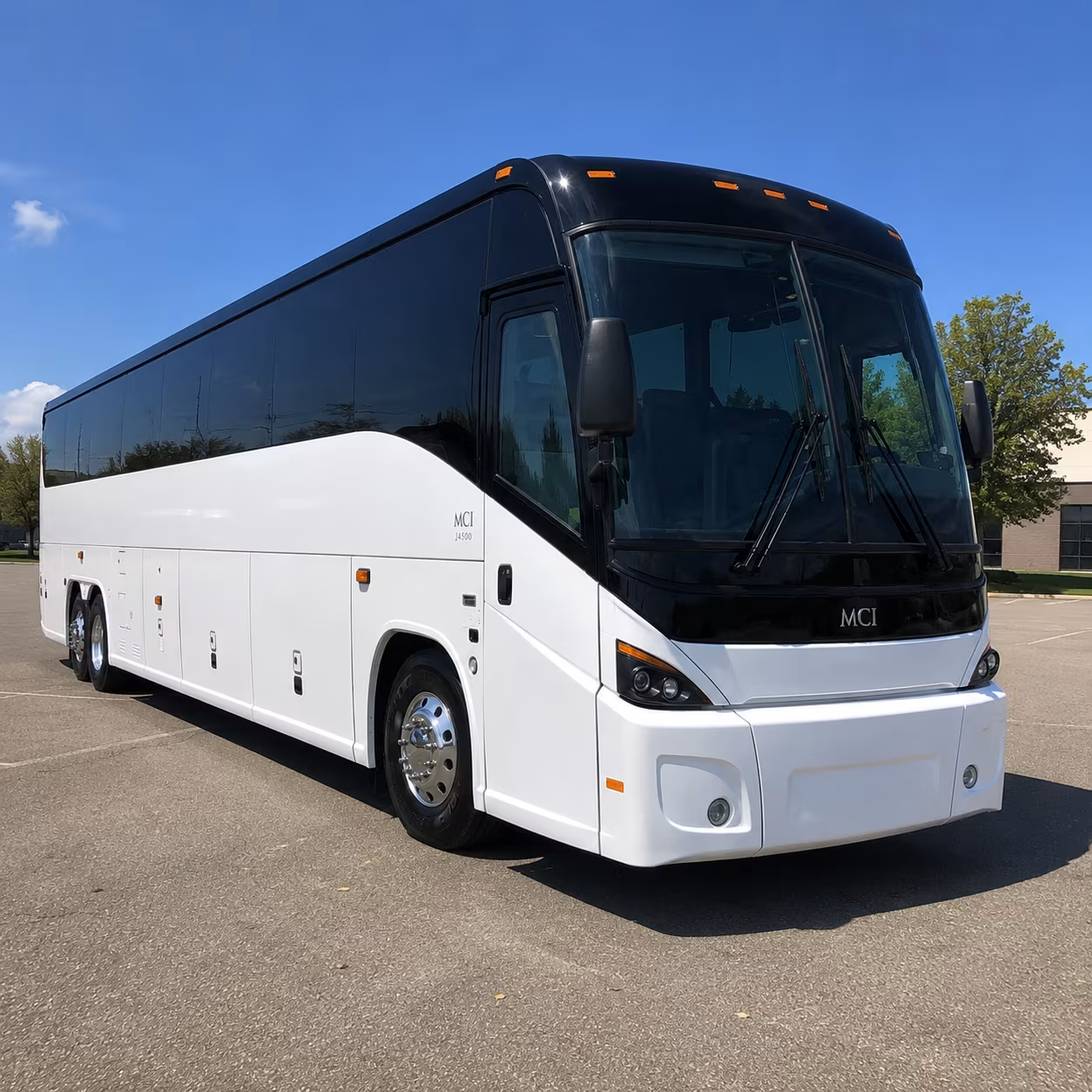 Coral Springs Corporate Transportation party bus exterior