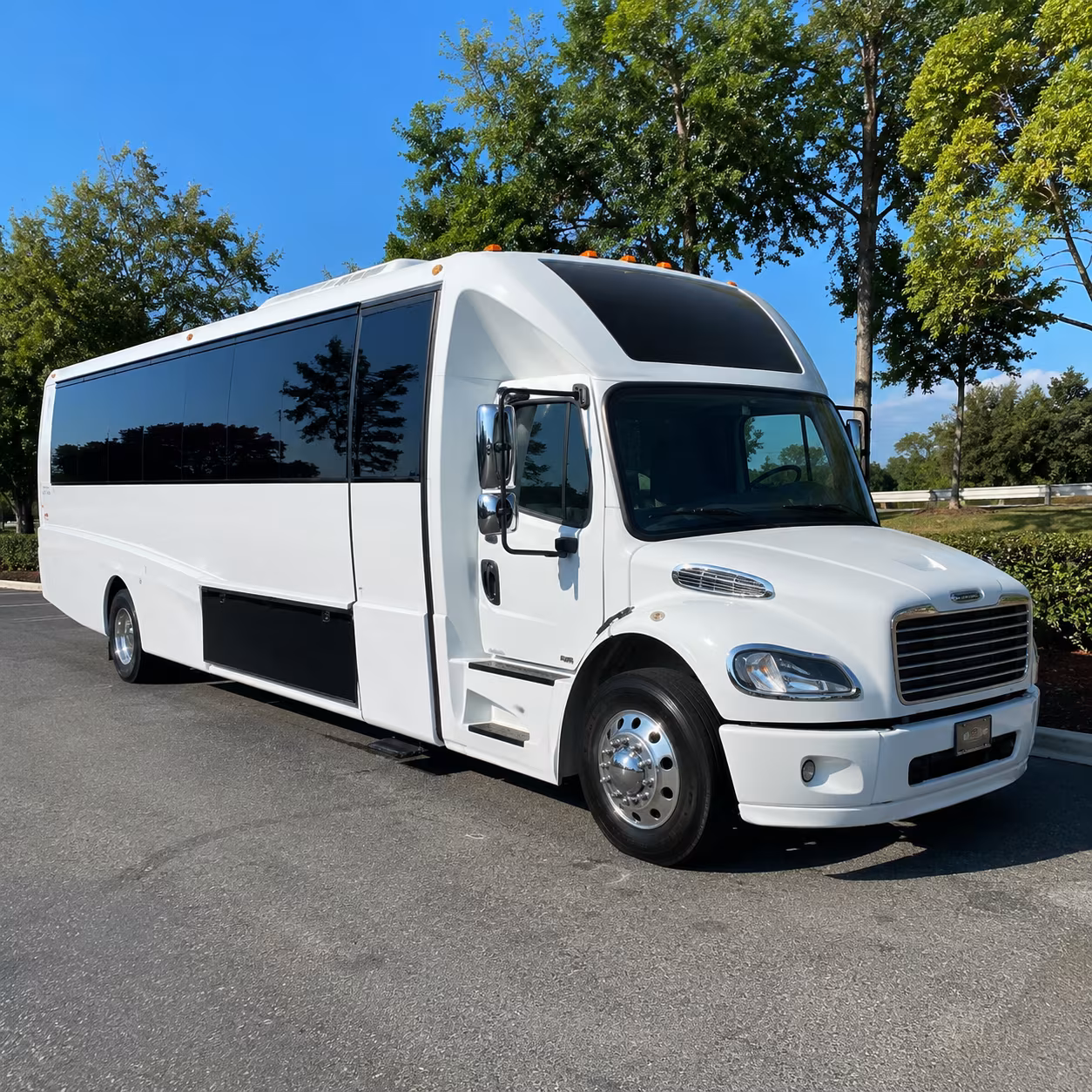 Coral Springs Private Event Transportation party bus exterior