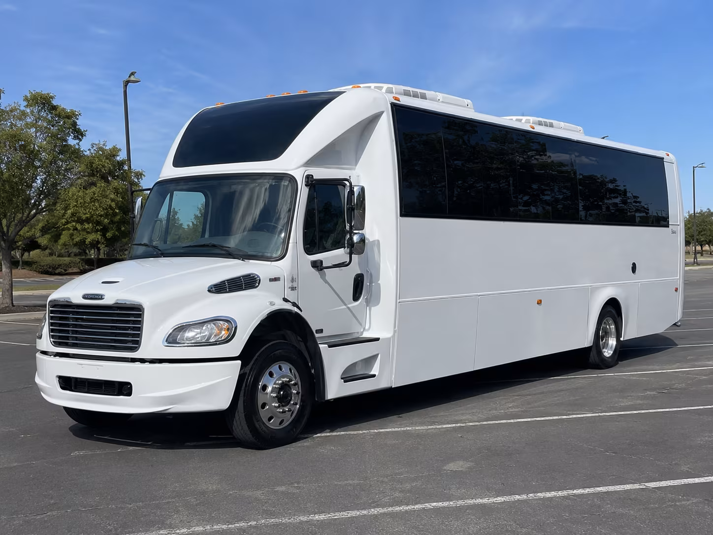 Coral Springs Prom & Homecoming Transportation party bus exterior