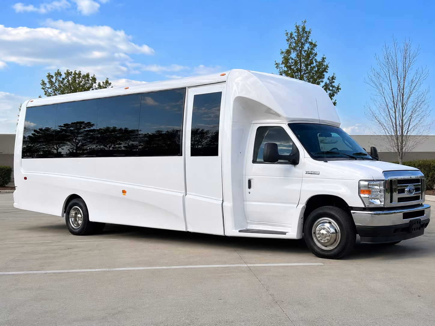 Coral Springs School Event Transportation party bus exterior