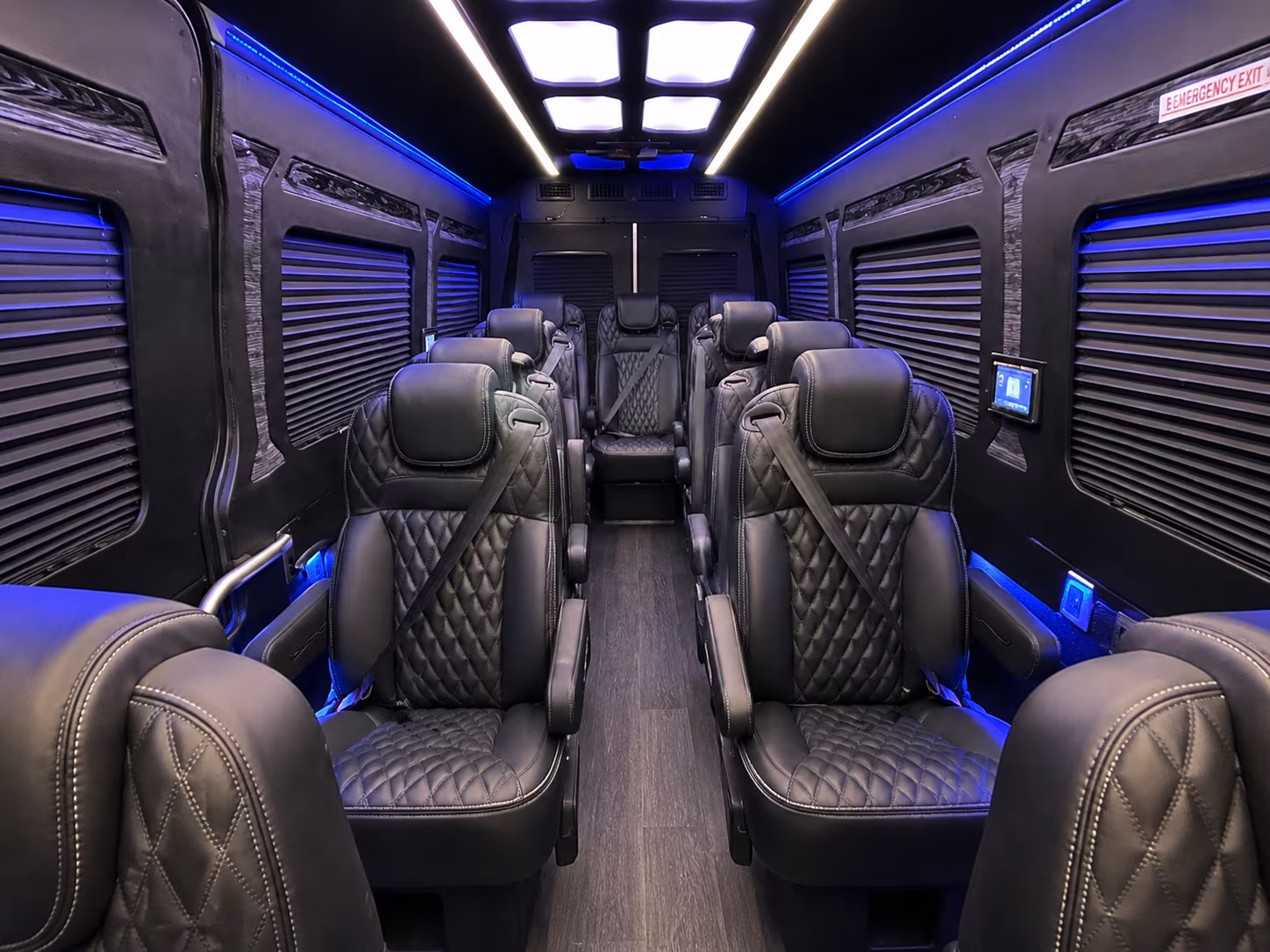Coral Springs School Event Transportation party bus exterior