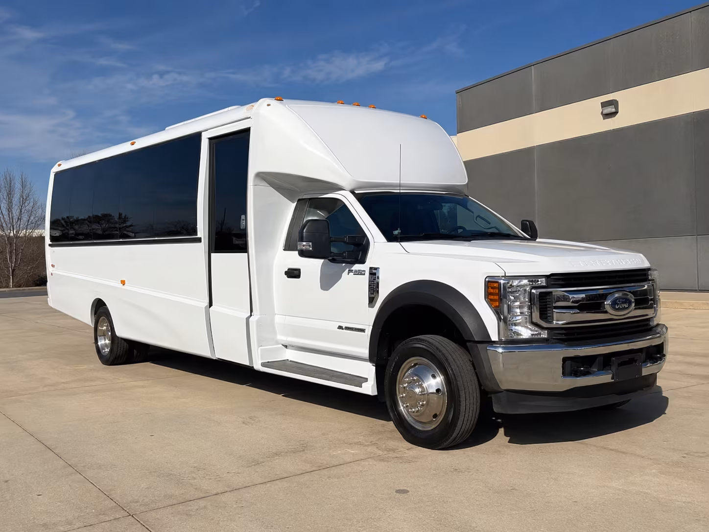 Coral Springs School Event Transportation party bus exterior