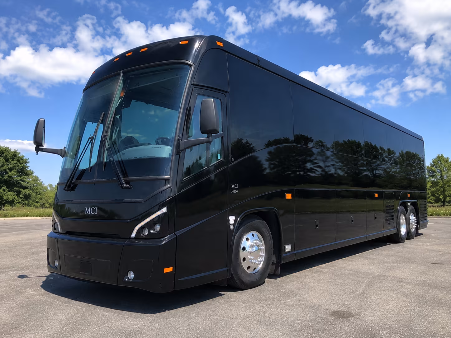 Coral Springs School Event Transportation party bus exterior