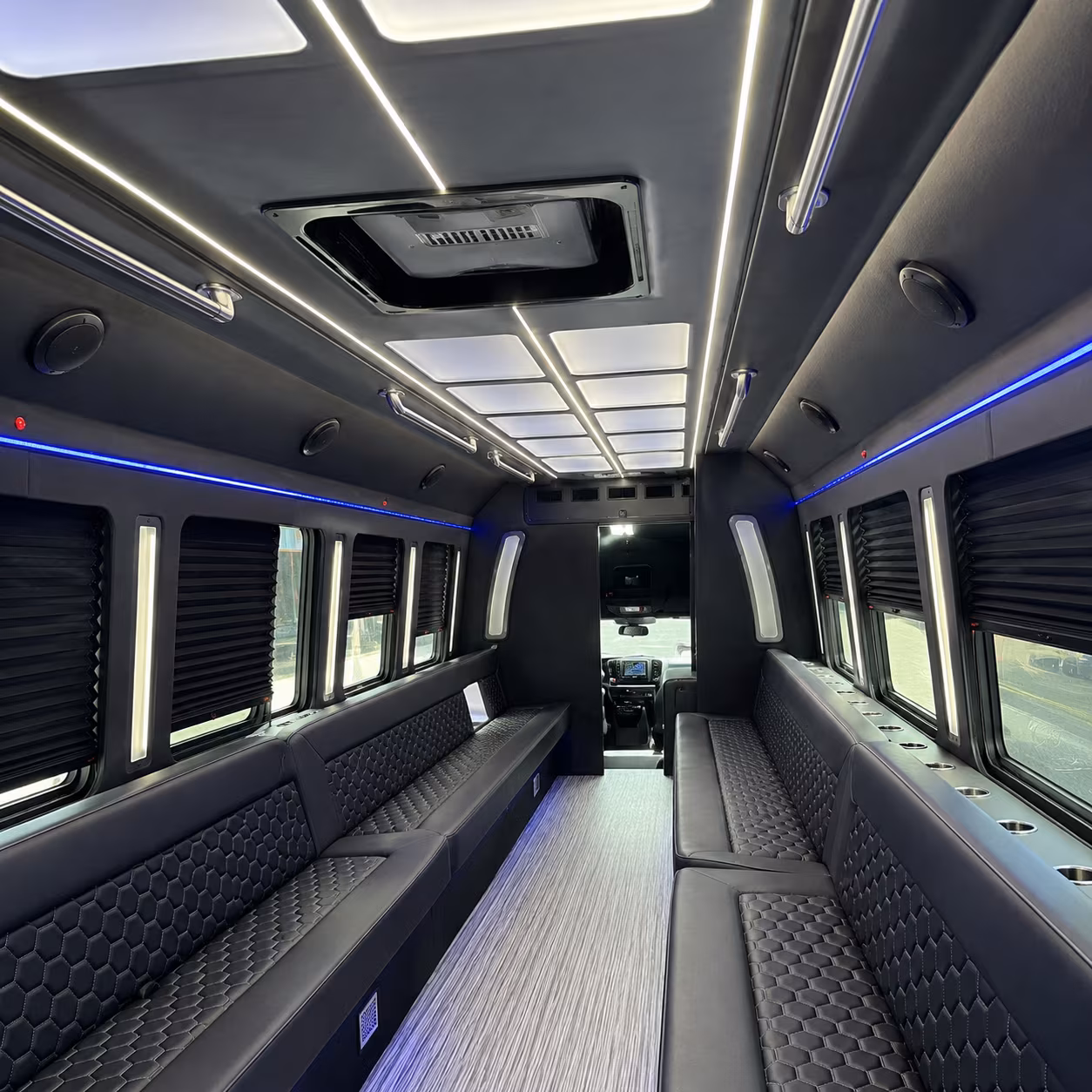 Coral Springs Wedding Transportation party bus exterior