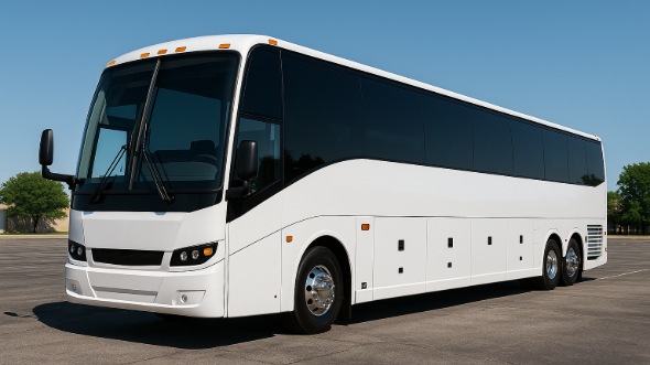 Exterior of Charter Bus Company Deerfield Beach's 50 Passenger Party Bus in Deerfield Beach