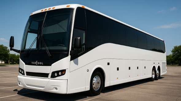 Exterior of Charter Bus Company Tamarac's 50 Passenger Party Bus in Tamarac